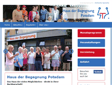 Tablet Screenshot of hdb-potsdam.de